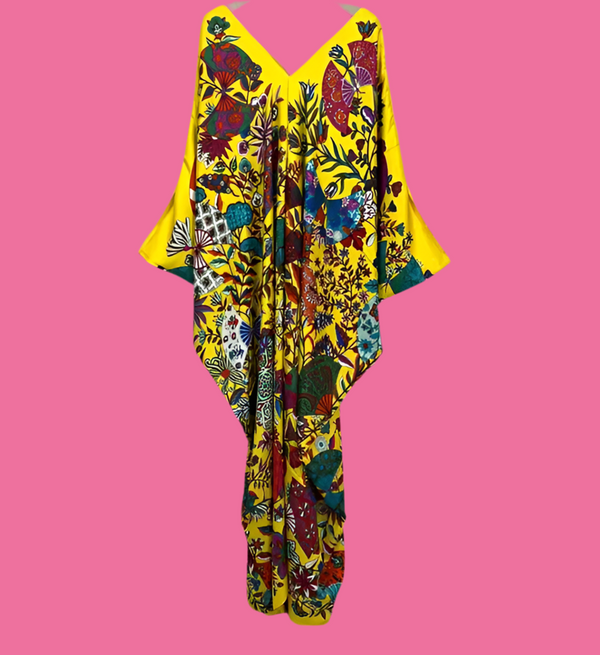 Sale Caftan.        Yellow