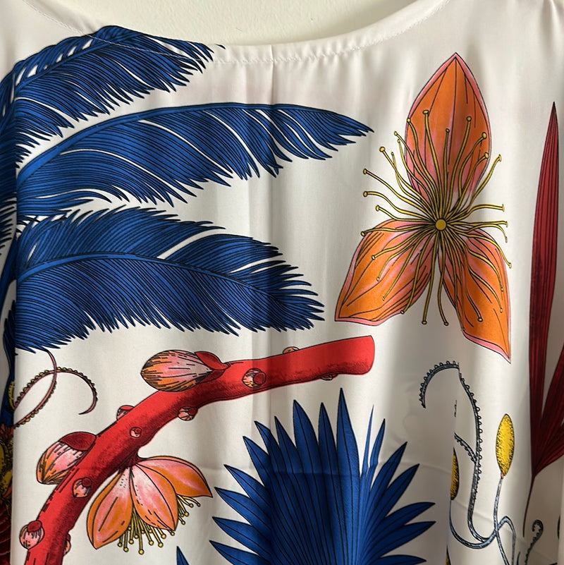 Designer Silk Caftan “Palm Springs “